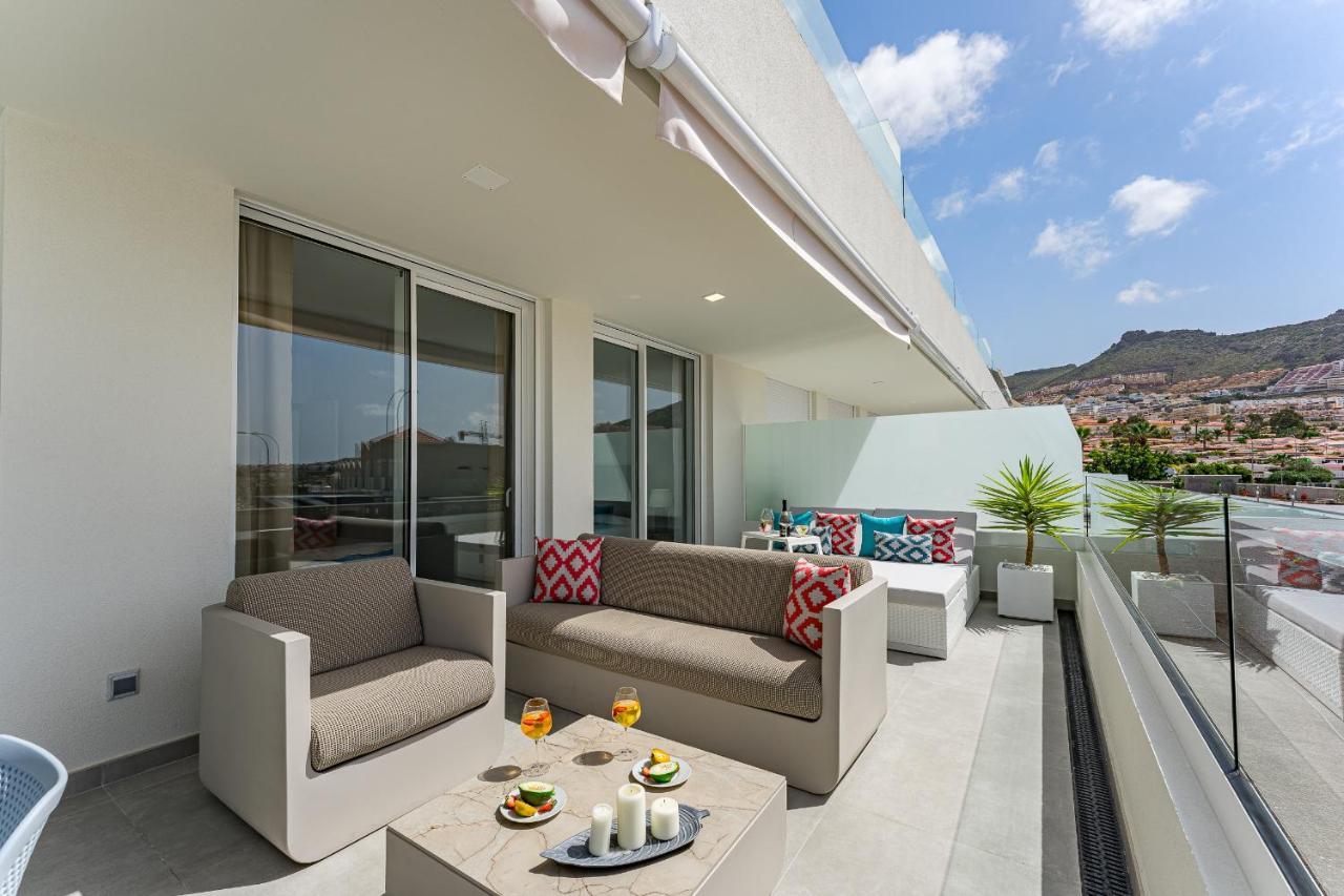 Modern New Apartment Las Terrazas De Costa Adeje. Heated Pool, Big Terrace And Private Parking Εξωτερικό φωτογραφία