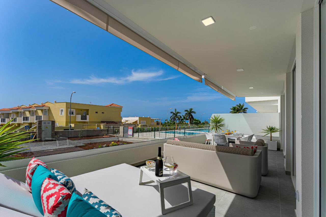 Modern New Apartment Las Terrazas De Costa Adeje. Heated Pool, Big Terrace And Private Parking Εξωτερικό φωτογραφία