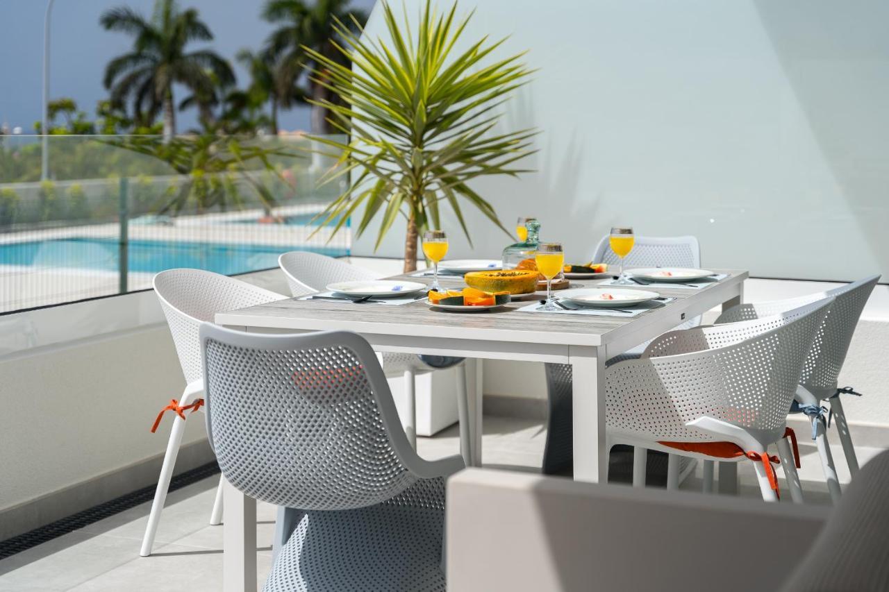 Modern New Apartment Las Terrazas De Costa Adeje. Heated Pool, Big Terrace And Private Parking Εξωτερικό φωτογραφία