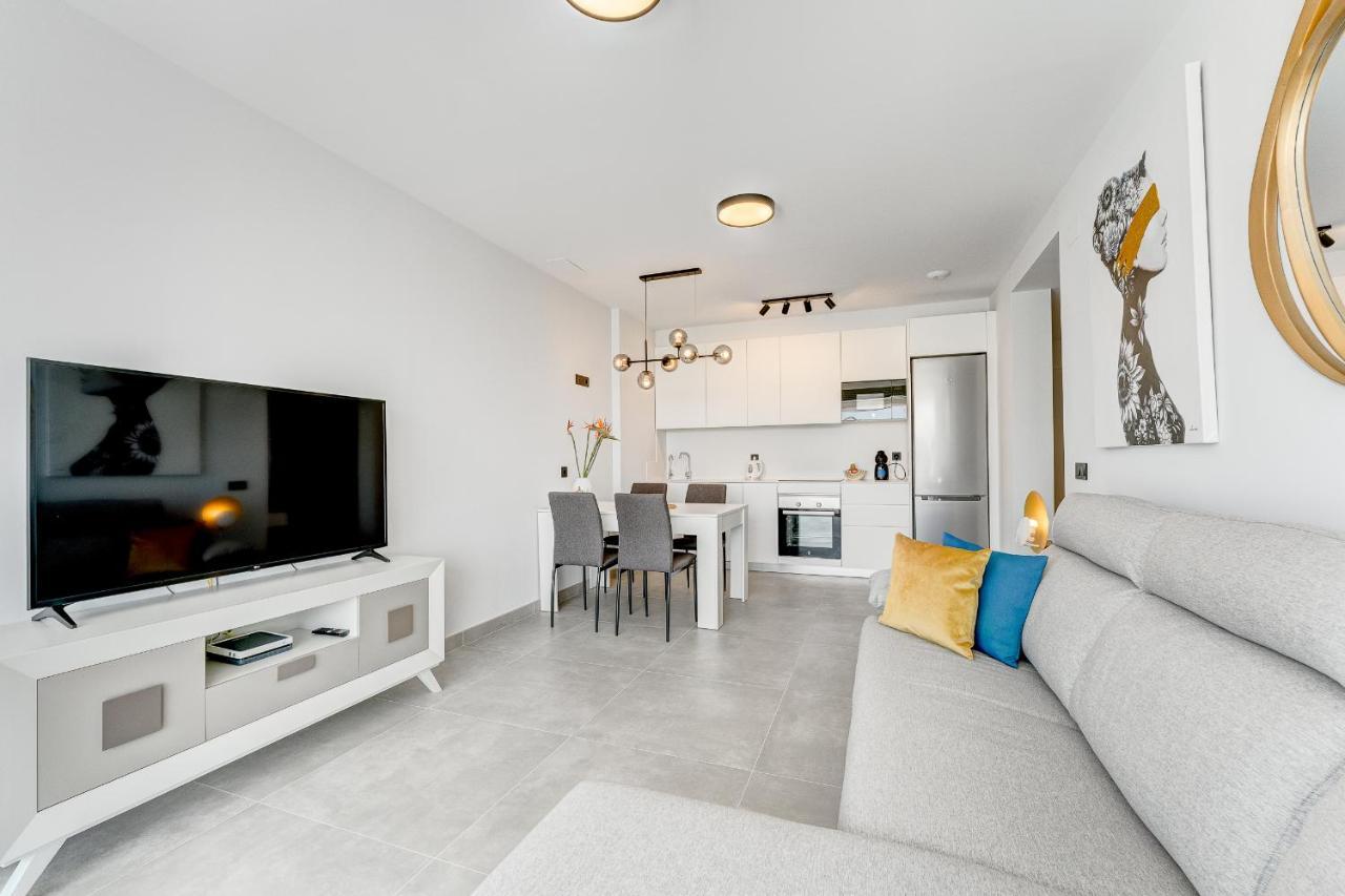 Modern New Apartment Las Terrazas De Costa Adeje. Heated Pool, Big Terrace And Private Parking Εξωτερικό φωτογραφία