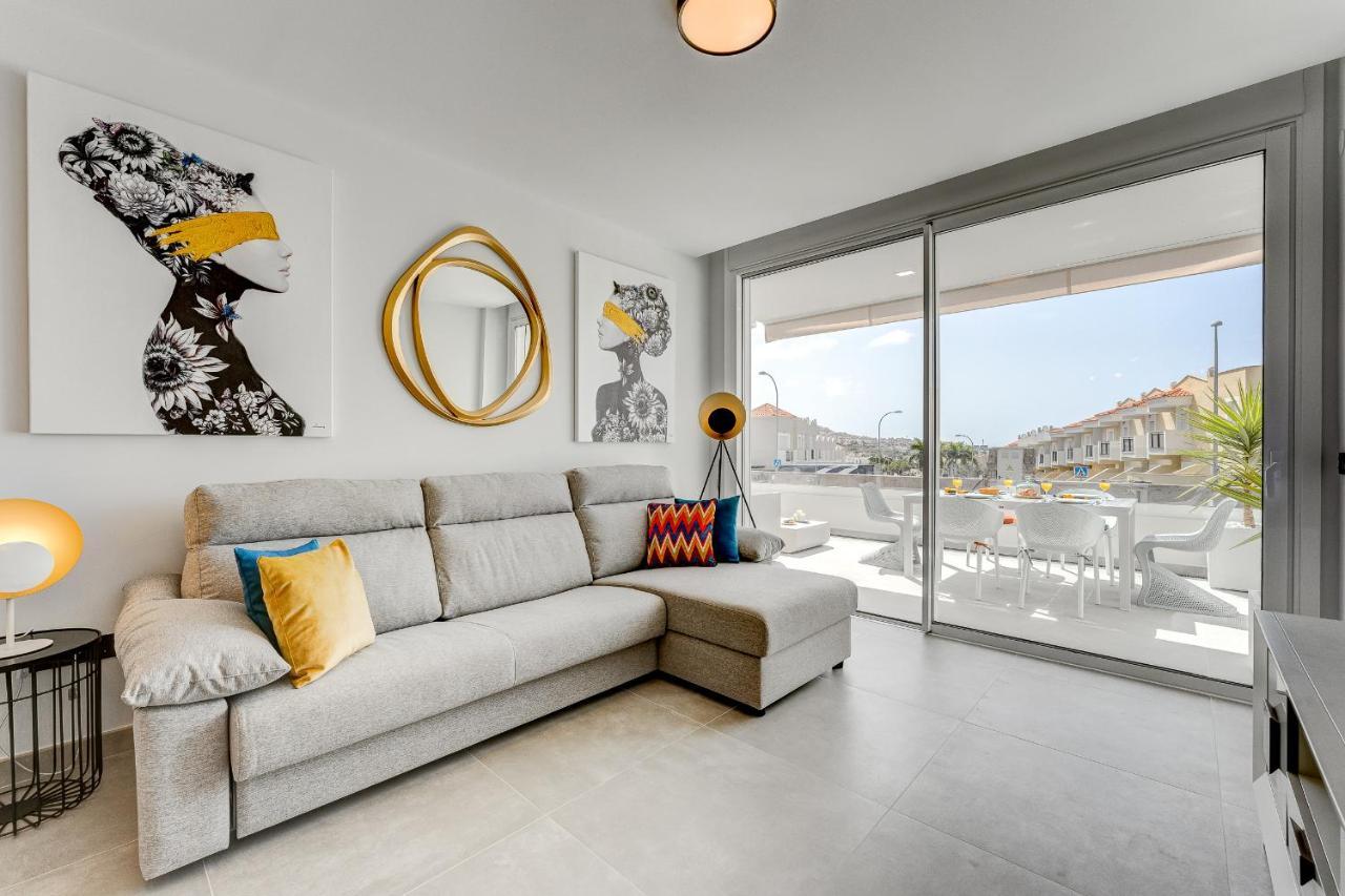 Modern New Apartment Las Terrazas De Costa Adeje. Heated Pool, Big Terrace And Private Parking Εξωτερικό φωτογραφία