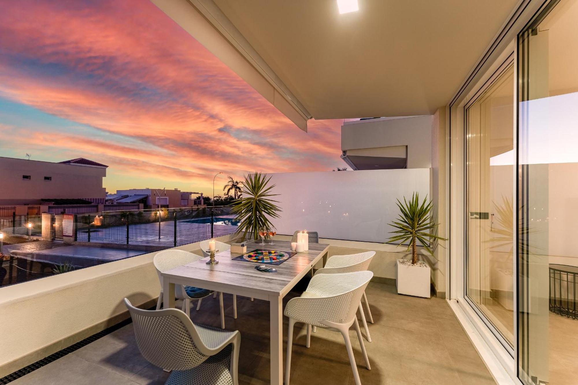 Modern New Apartment Las Terrazas De Costa Adeje. Heated Pool, Big Terrace And Private Parking Εξωτερικό φωτογραφία